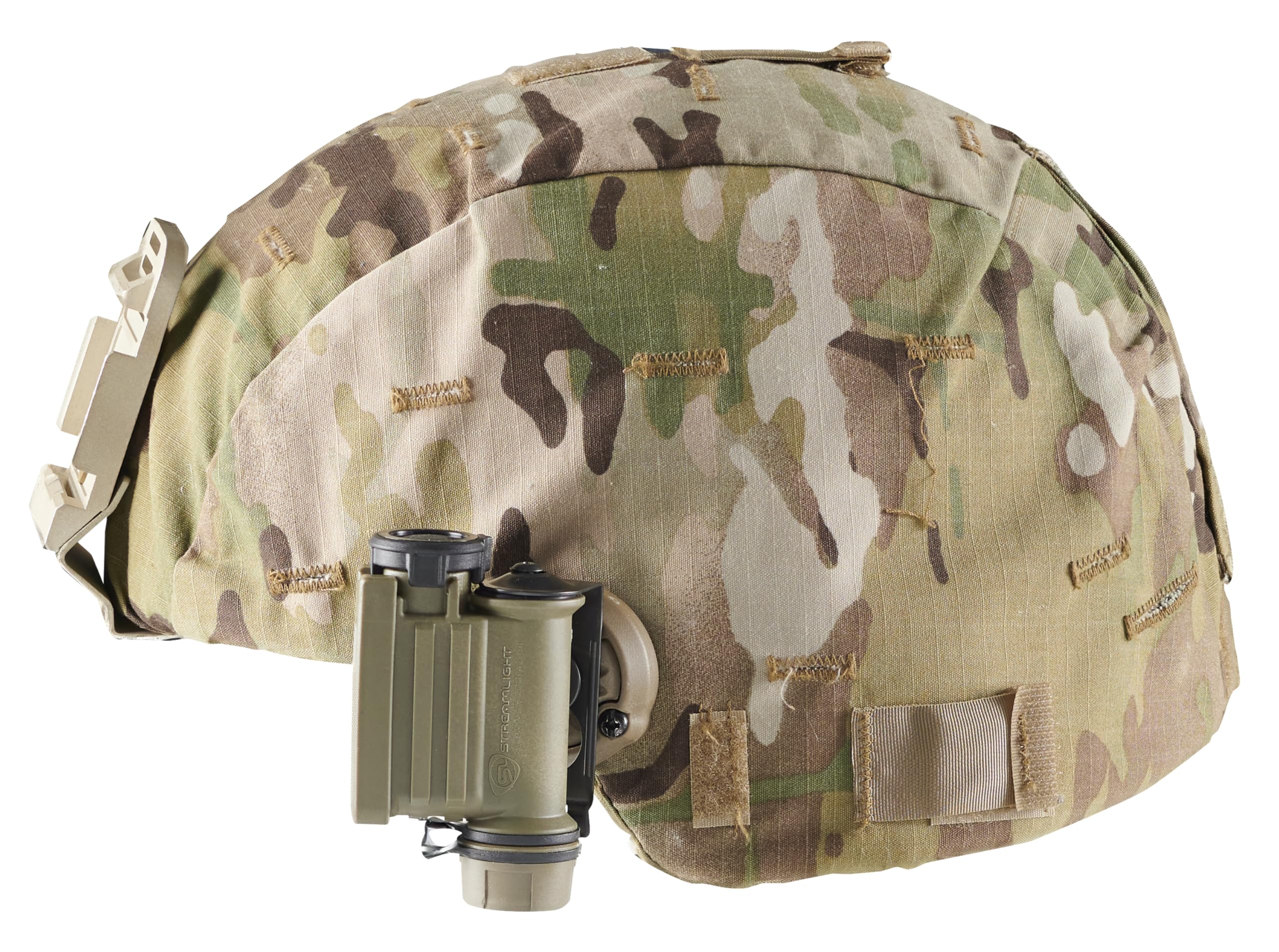 Streamlight 14519 Sidewinder Compact III Lampe de poche frontale d'angle mains libres avec monture E et LED blanches, bleues, vertes, rouges et IR