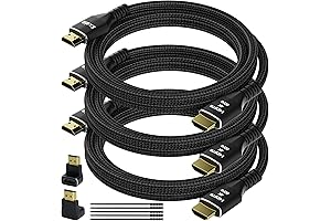 4K HDMI Cable 4 Feet (3 Pack) - Your Home Entertainment Essential