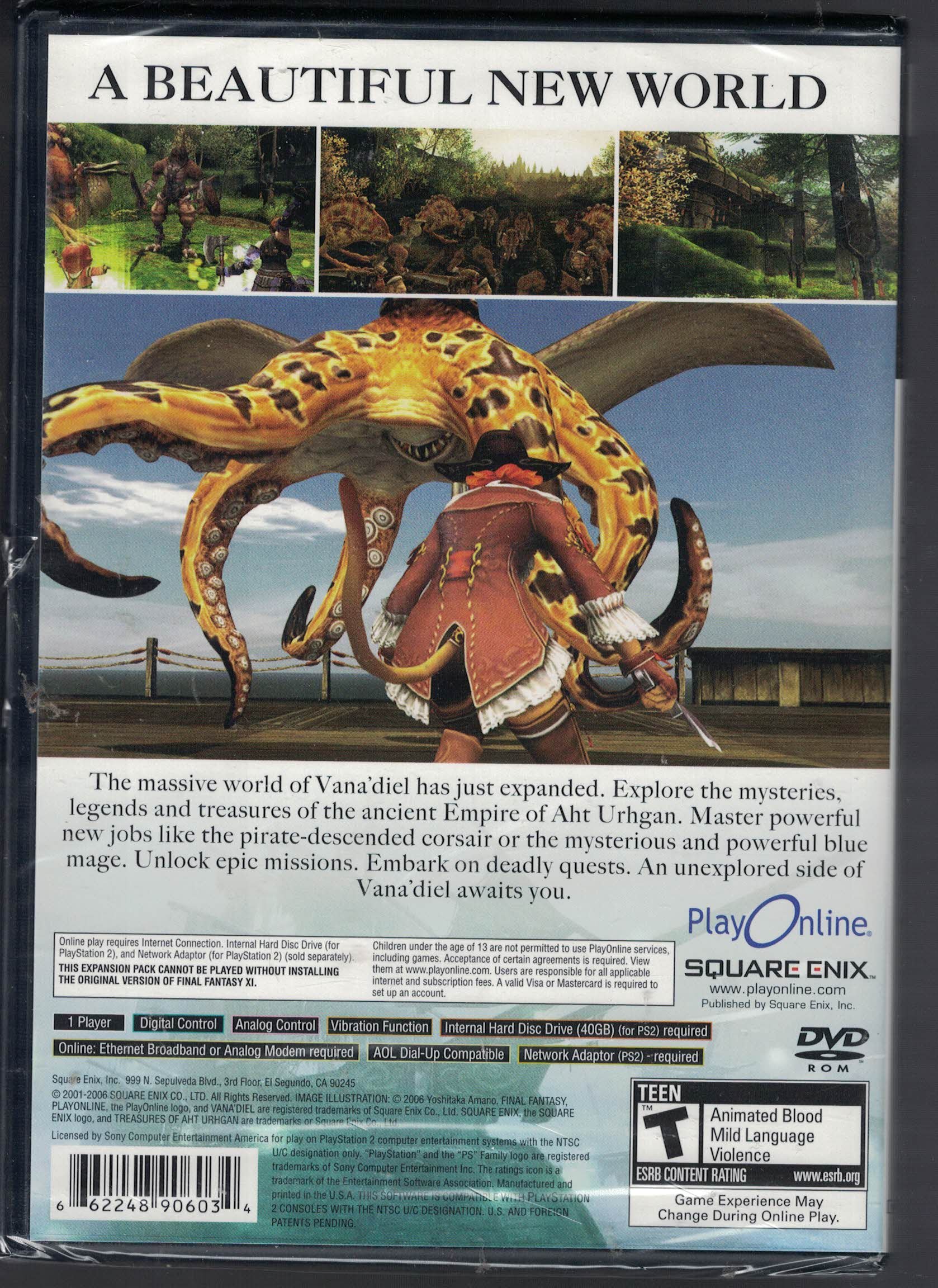 Amazon.com: Final Fantasy XI Treasures Ahi Urhgan Expansion Pack