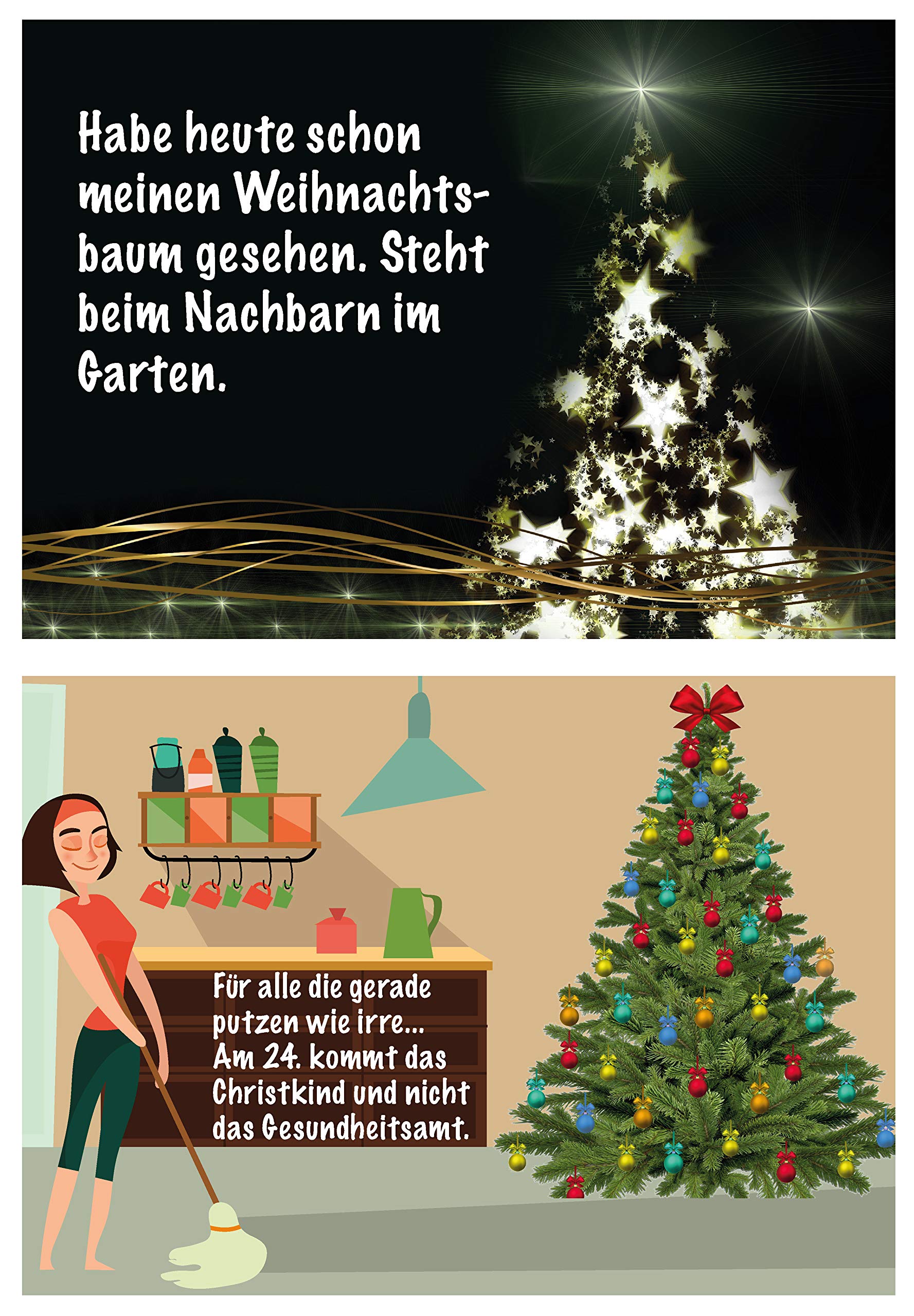 Lustige Unhöfliche Weihnachtskarte