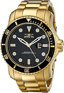 Men's 15351 Pro Diver Gold Ion-Plated Stainless Steel Watch