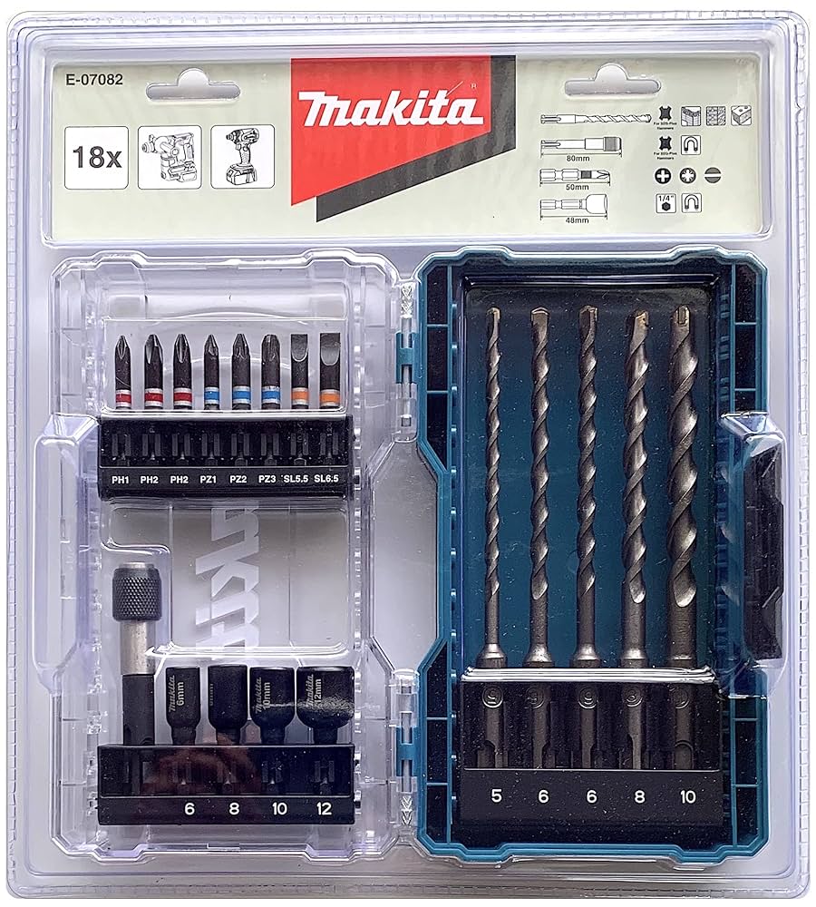 Makita - マキタ　丸鋸　ハンマードリル　ドリルドライバーセット Amazon | マキタ(Makita) 振動ドリル用 ドリルビット ソケット