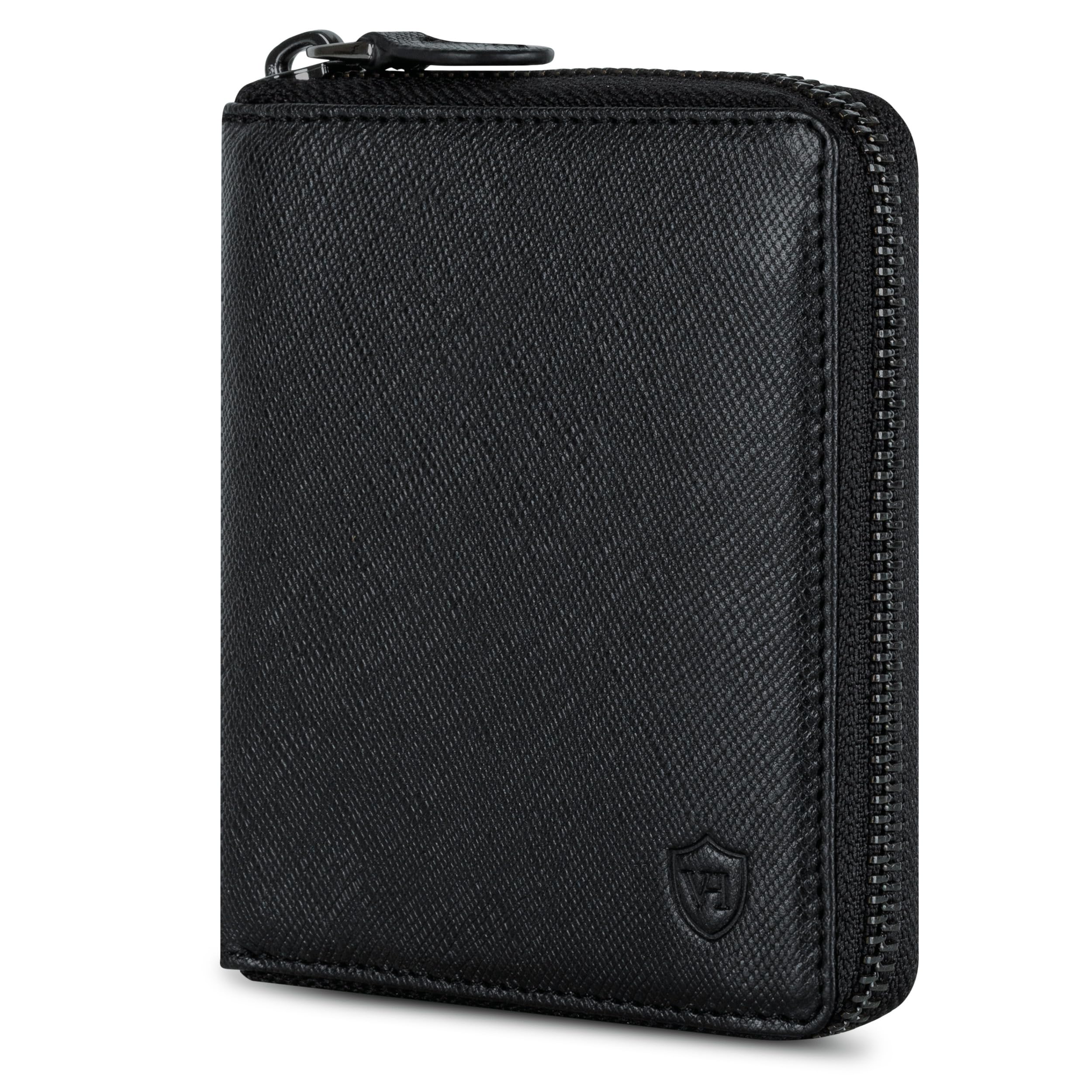 VON HEESEN Leder Geldbörse mit RFID-Schutz - Portemonnaie für Herren & Damen aus echtem Leder - Wallet mit Münzfach - Geldbeutel für Männer und Frauen