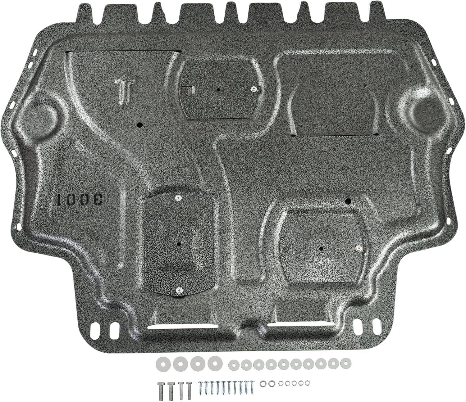 Engine Splash Shield Guard Compatible with Honda Civic 2012-2015, Front Engine Case Guard Under Car Shield Cover