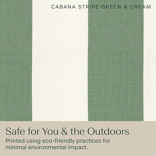 Vista 28 de Honeycomb - Asiento profundo para exteriores, 24 pulgadas de ancho x 23 pulgadas de profundidad, cojín para silla de exterior, rayas marfil y negro