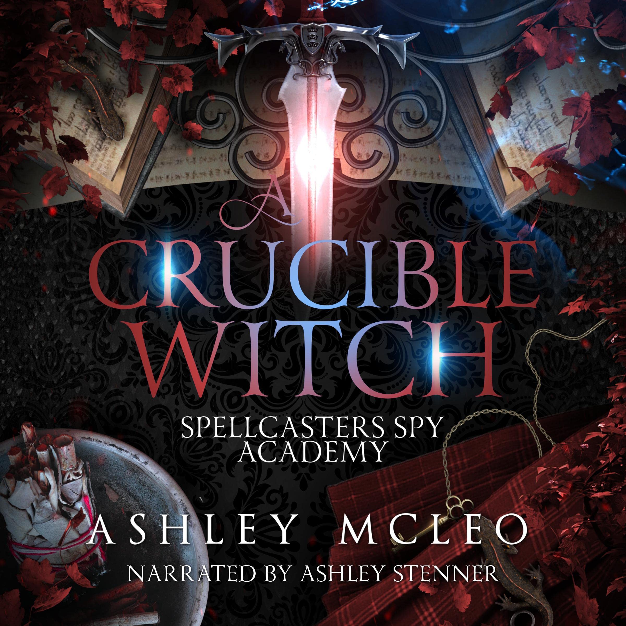 Cover art for A Crucible Witch