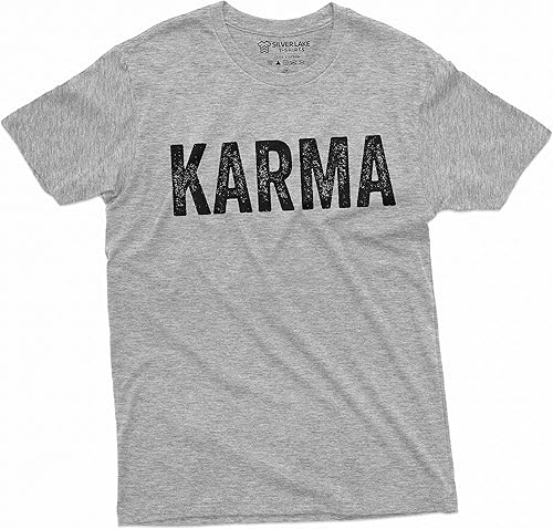 Miniatura 4 de Camiseta Karma para hombre y mujer, camiseta Unsiex, regalo de karma, camiseta de cumpleaños, camiseta para novio y marido