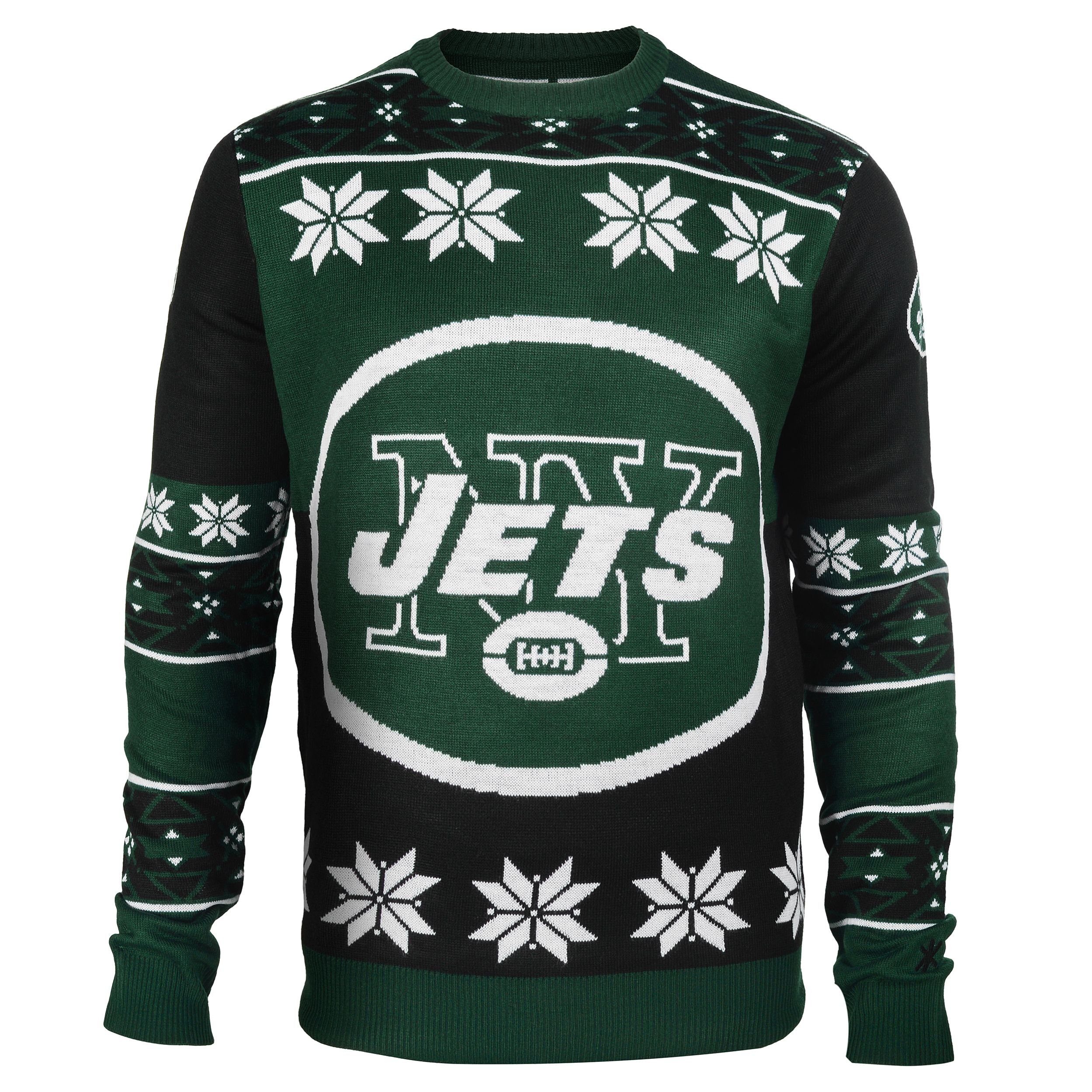 NFL Big Logo Ugly Crew Neck Sweater