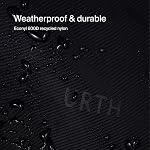 Urth Arkose 20L Modular Backpack + 3.7L Camera Insert - Water Resistant, Anti-Theft, Recycled Bag for DSLR/SLR/Mirrorless, 13-16 Inch Laptop in Black