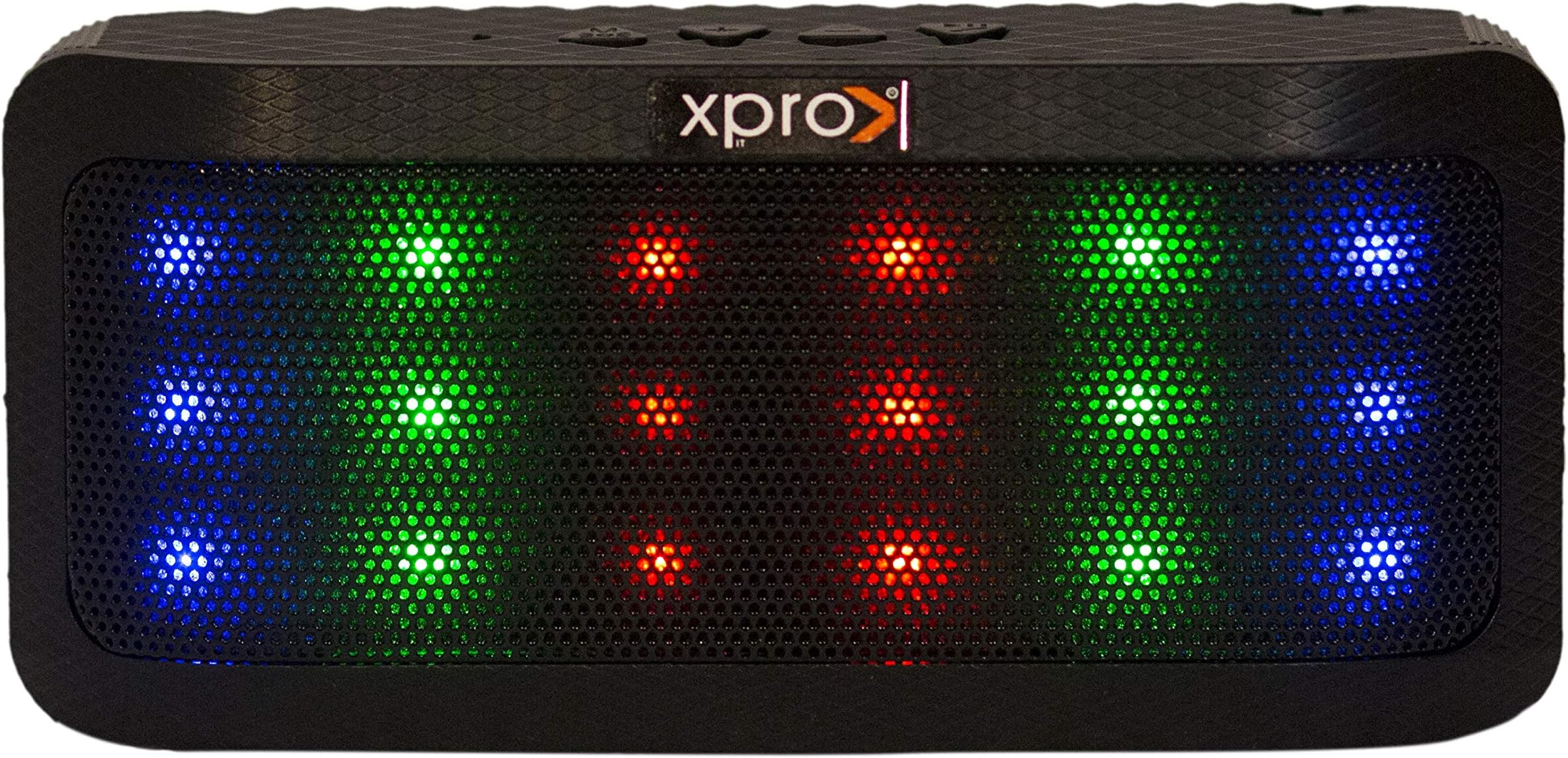 Xpro Radiant All in One Wireless (Bluetooth) Speaker with Selfie Shutter & LED Lights