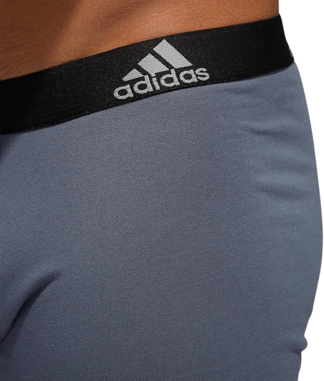 adidas mens Stretch Cotton Trunk Underwear (3-pack) - Image 3