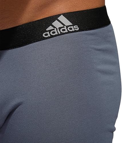 Miniatura 3 de adidas Ropa interior de algodón elástico para hombre (paquete de 3)