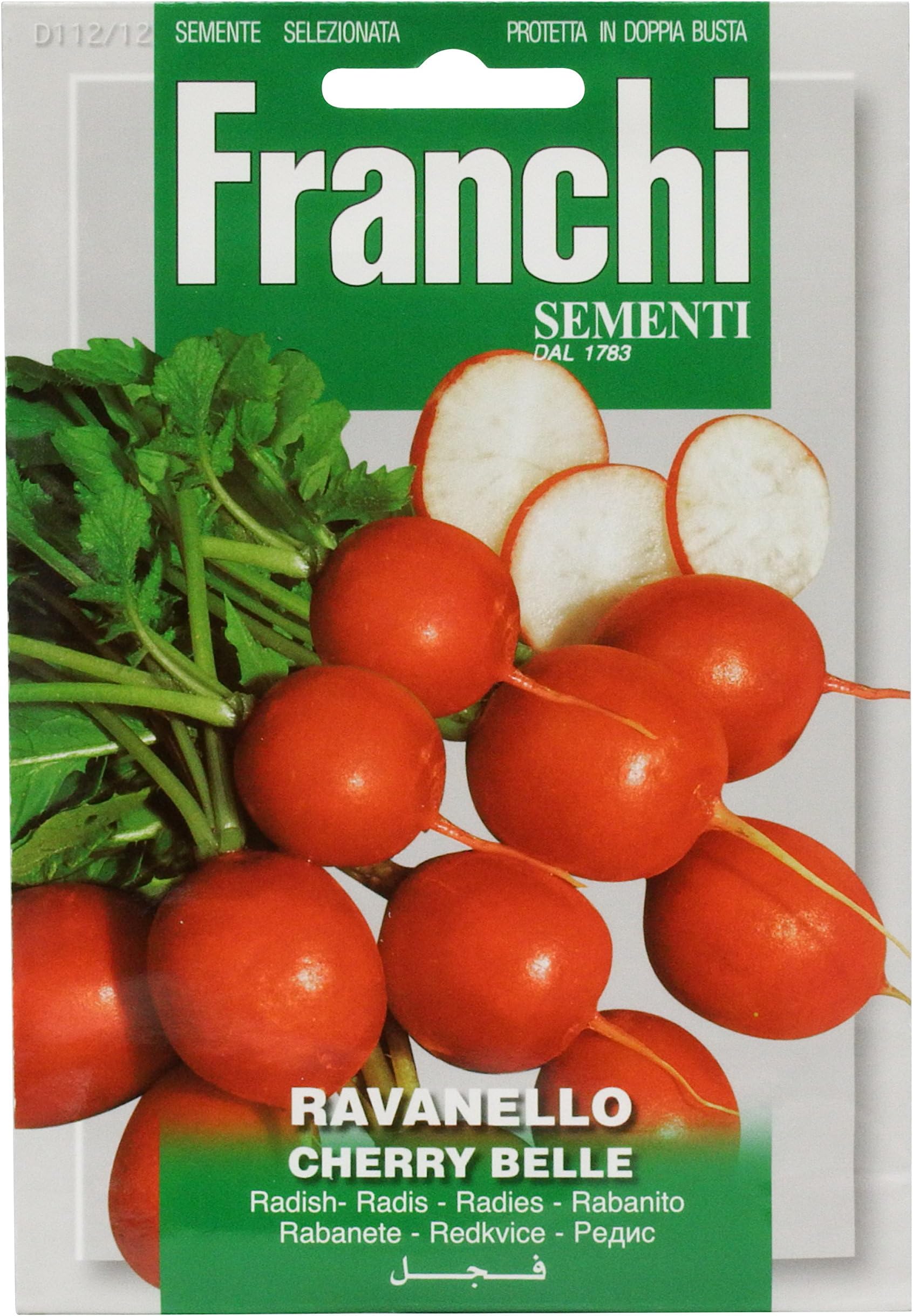 Franchi Ravanello Cherry Belle Radish Seeds