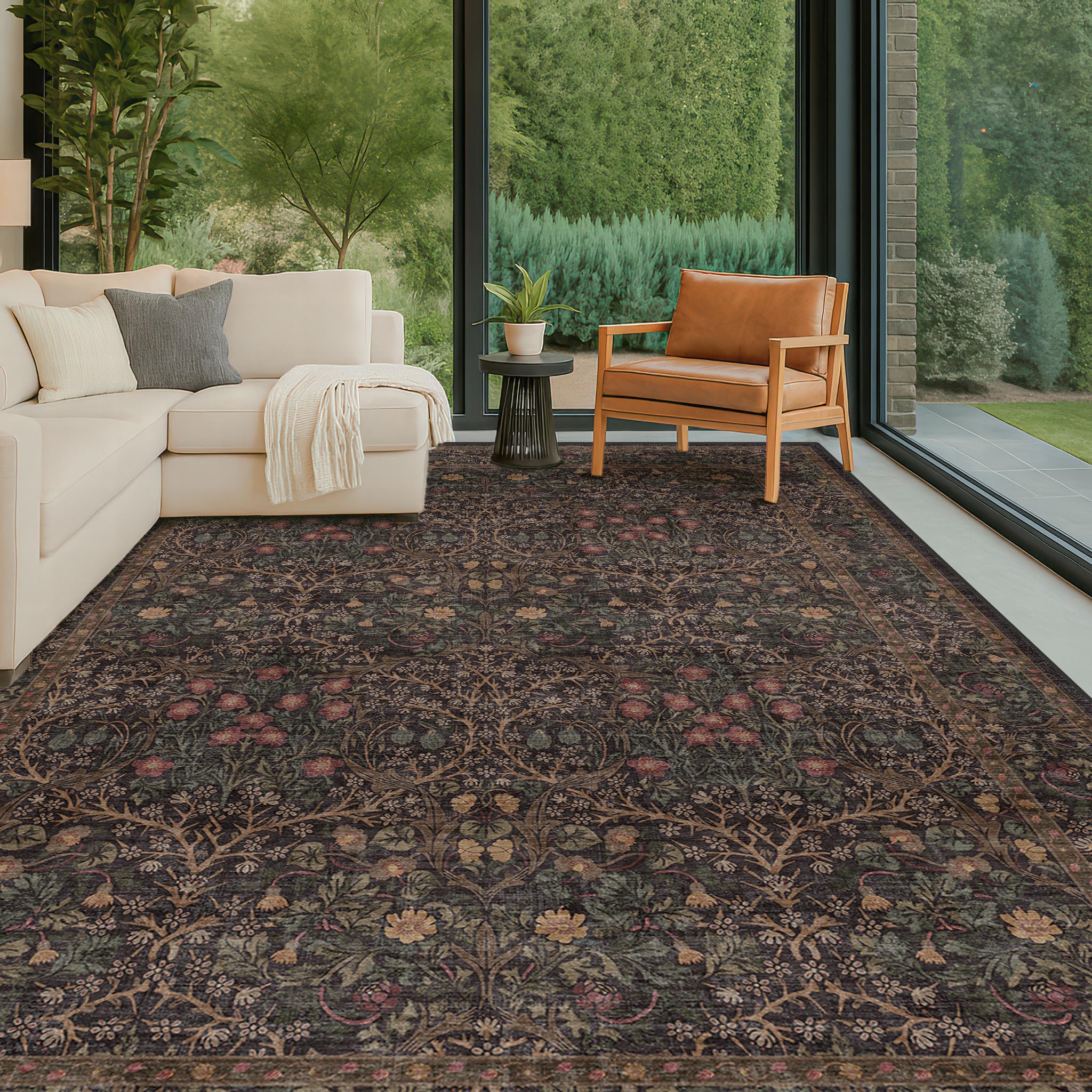 Hazo Haus Washable Area Rugs