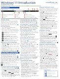 Windows 11 Quick Reference Training Tutorial Guide (Cheat Sheet of Instructions, Tips & Shortcuts - Laminated)