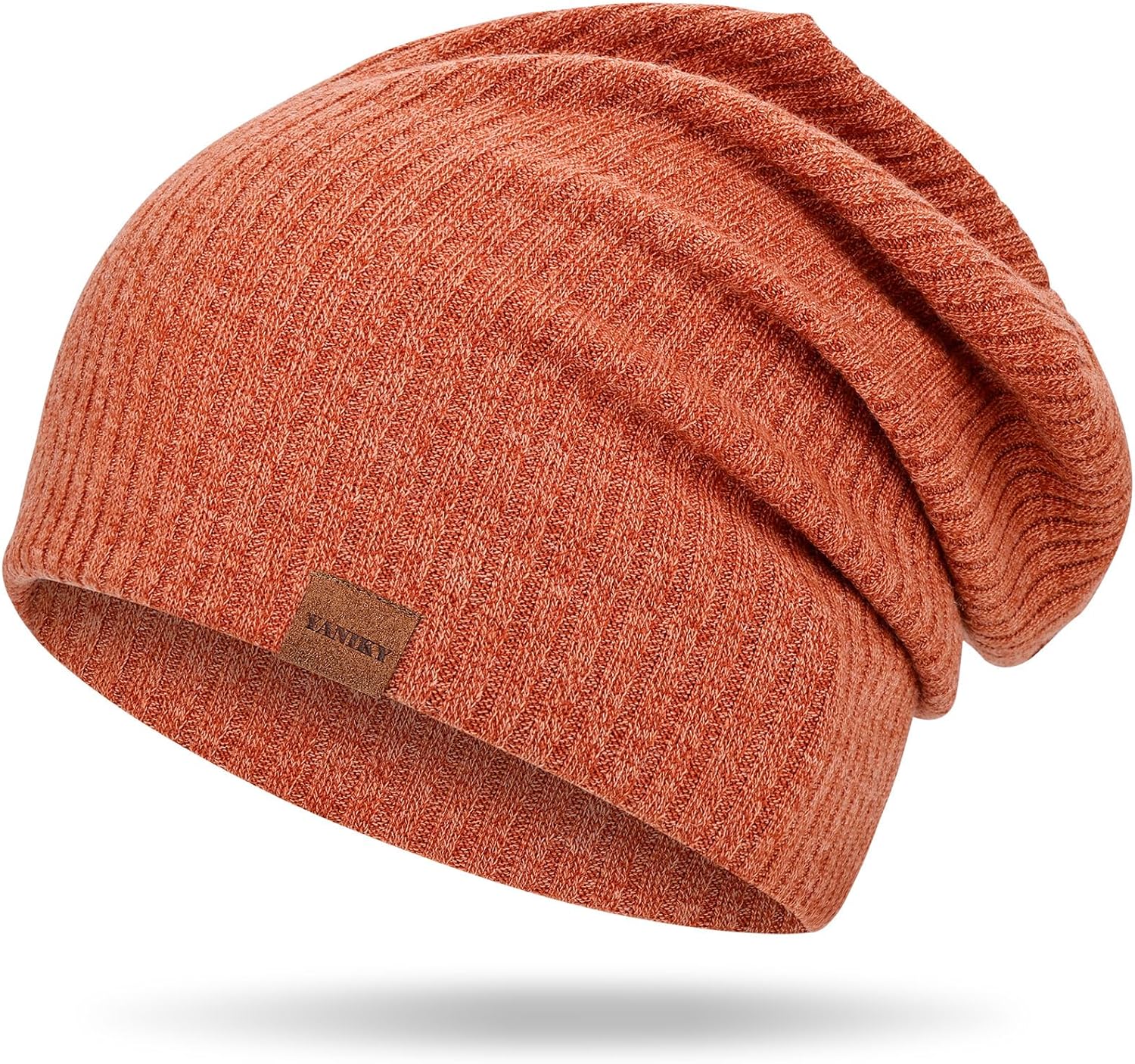 Soft Slouchy Beanie Hat for Women & Men - Lightweight Stretch Skull Cap, Comfortabl...