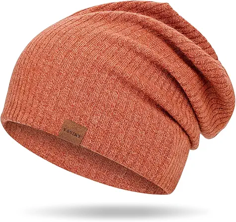 Soft Slouchy Beanie Hat for Women & Men - Lightweight Stretch Skull Cap, Comfortable Chemo Headwear for Daily Wear