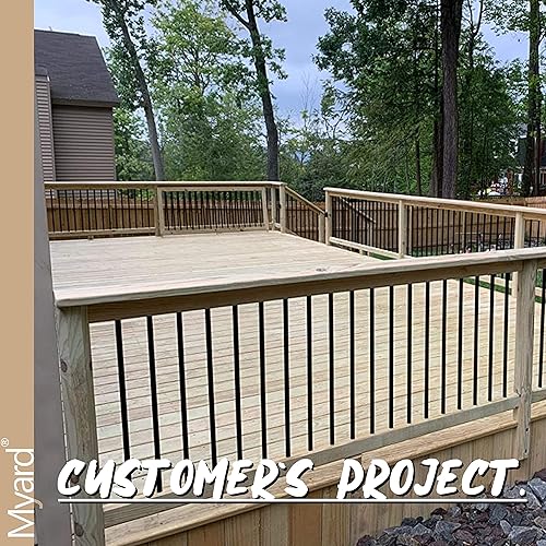 Miniatura 6 de Balaustres de hierro de alta resistencia para barandas de madera