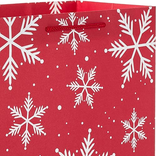 Miniatura 5 de Hallmark Surtido de bolsas de regalo de Navidad rústicas (8 bolsas 3 pequeñas de 6 pulgadas, 3 medianas de 9 pulgadas, 2 grandes de 13 pulgadas),