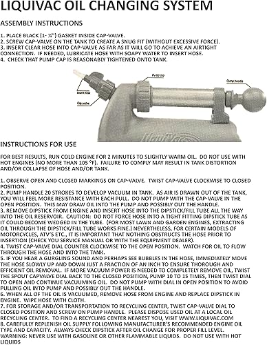 Miniatura 6 de Sistema de cambio de aceite para motor de tamaño grande LiquiVac, de Air Power America, S