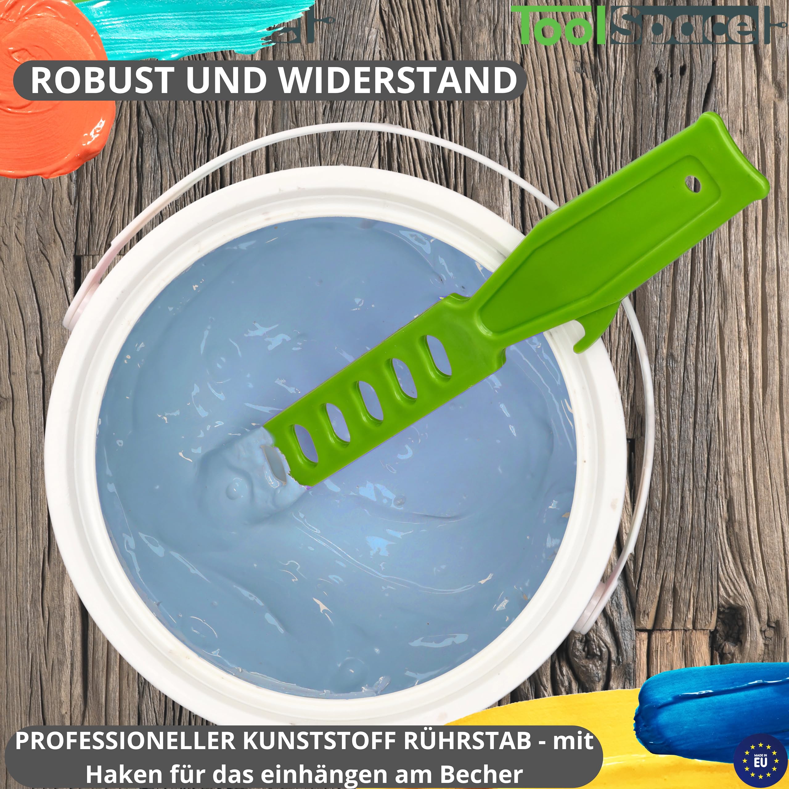 ToolSpace verfroerder 3 stuks - Kunststof - 35 cm