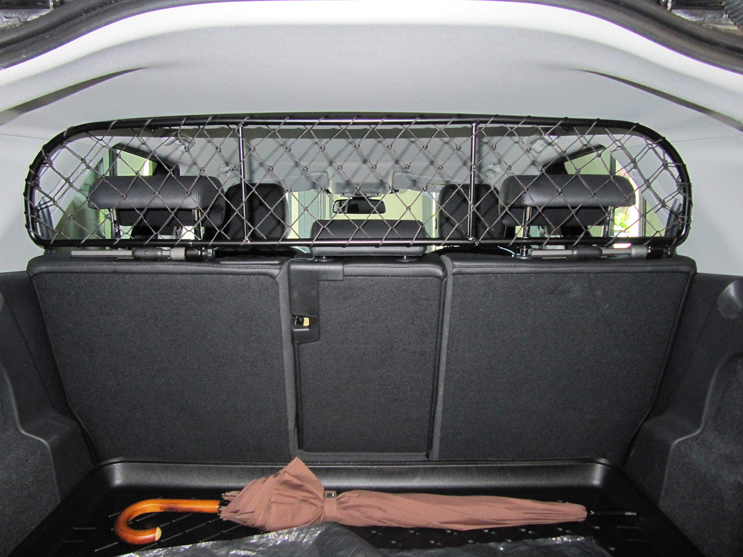 ERGOTECH Filet Grille de séparation Coffre pour LAND ROVER Discovery Sport RDA65-XS16, pour Chiens et Bagage. Sûr, Confortable pour Votre Chien, Garantie!