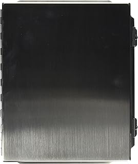 Hoffman A1008CHNFSS J Box, NEMA 4X, Hinged Cover, Stainless Steel Type 304, 10.00