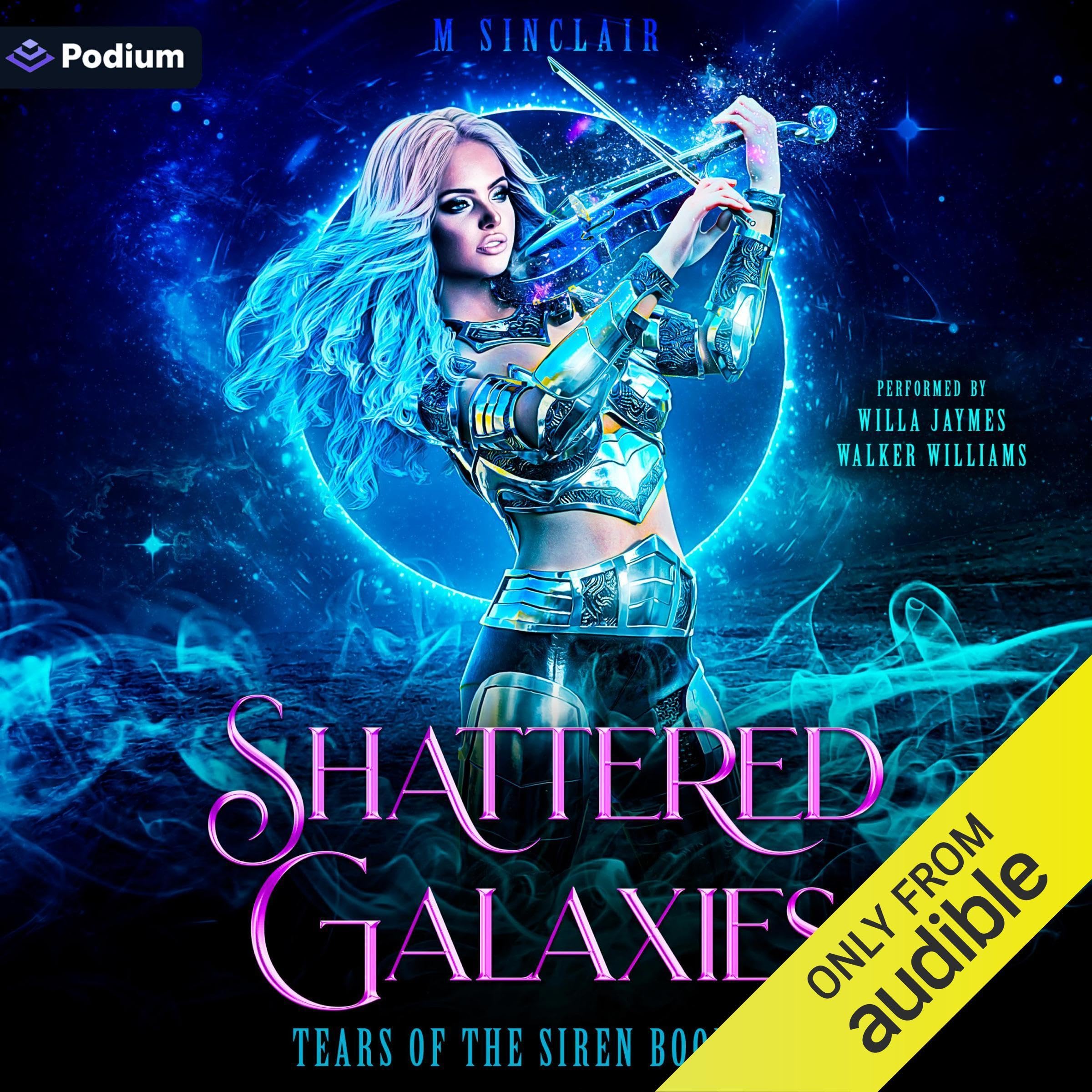 Cover art for Shattered Galaxies