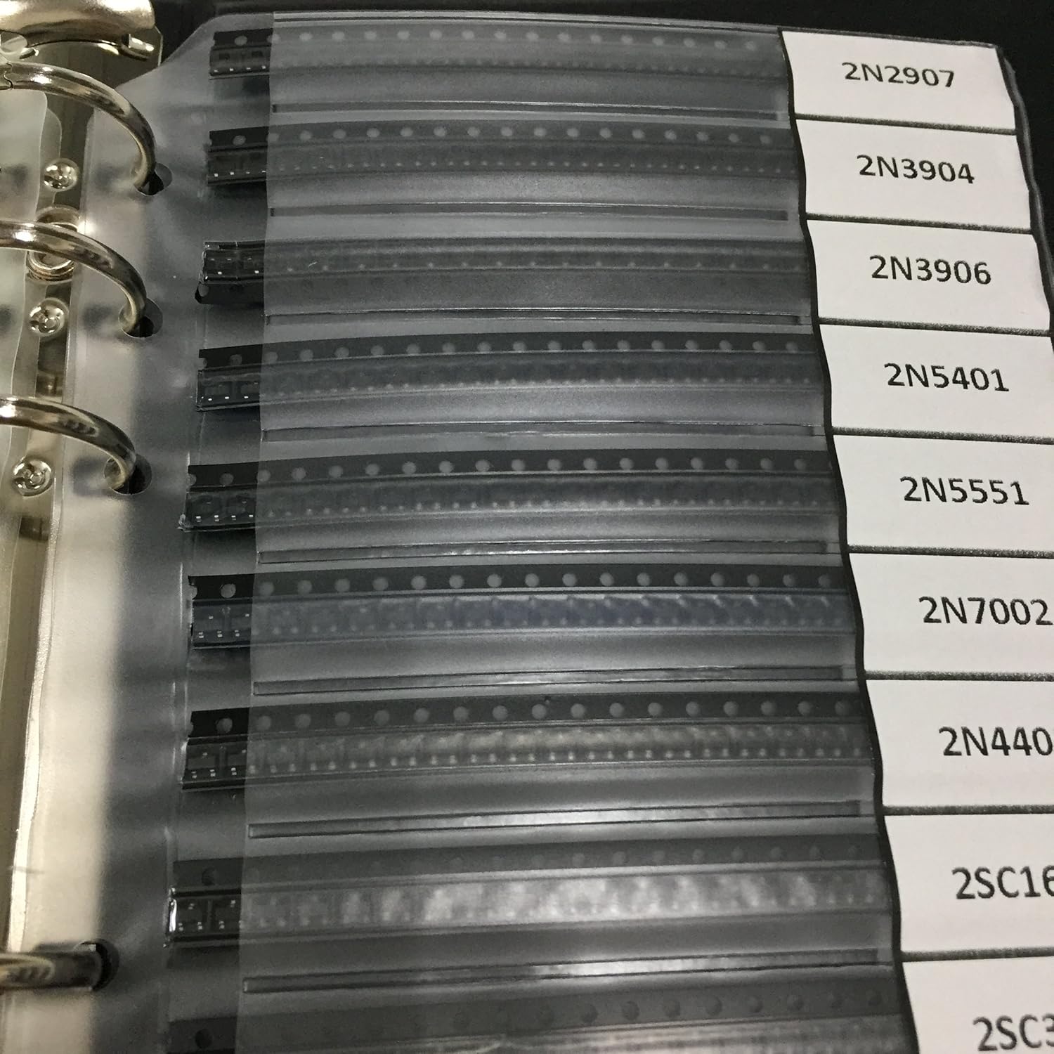 36 Kinds x25pcs Commonly Used SMD Transistor Assortment Kit Assorted Sample Book
