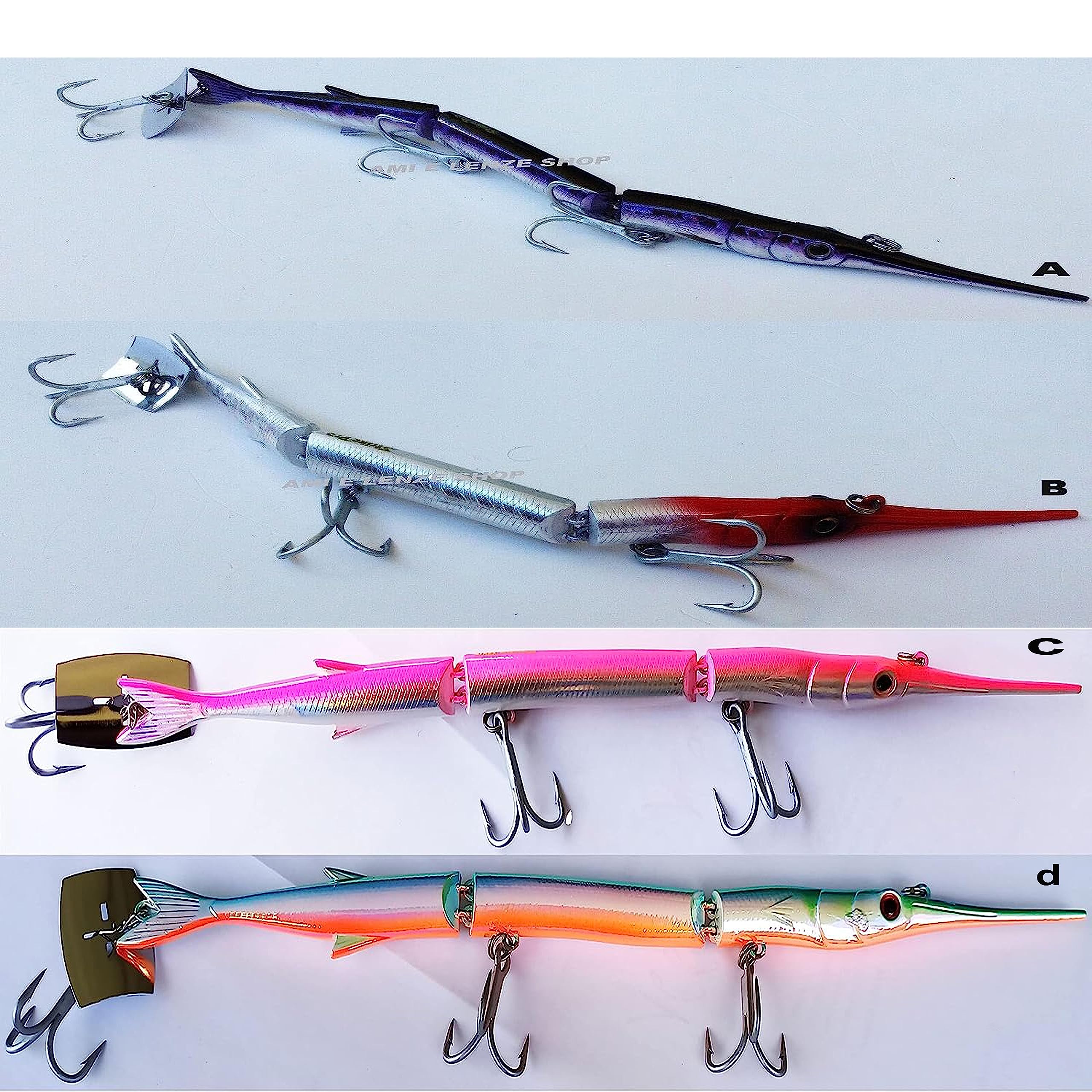Strike Pro Artificiale Pesca Traina Esca Spigola Dentice Ricciola Serra Aguglia Cm. 24