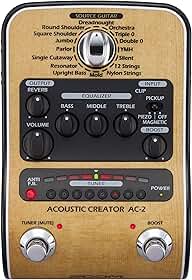 Pedaleira para Violão Zoom AC-2
