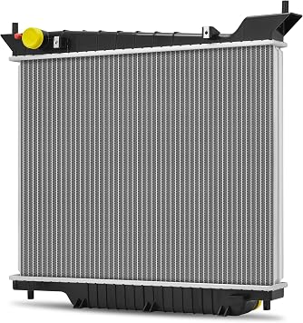 Aluminum Radiator Compatible with 2002-2004 Ford Expedition CU2609 | 02-04 Expedition XLT/Eddie Bauer 2004 NBX /XLS 2003-2004 Lincoln Navigator Base/Ultimate 4.6L 5.4L V8
