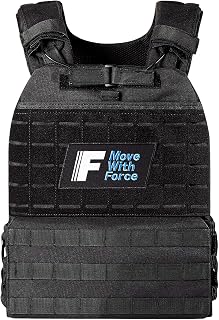 Force Fitness Chaleco Lastrado con Cintas Ajustables para Hombre y Mujer – Chaleco con Peso Ajustable para Calistenia, Running, Entrenamiento Funcional y Fuerza 15kg