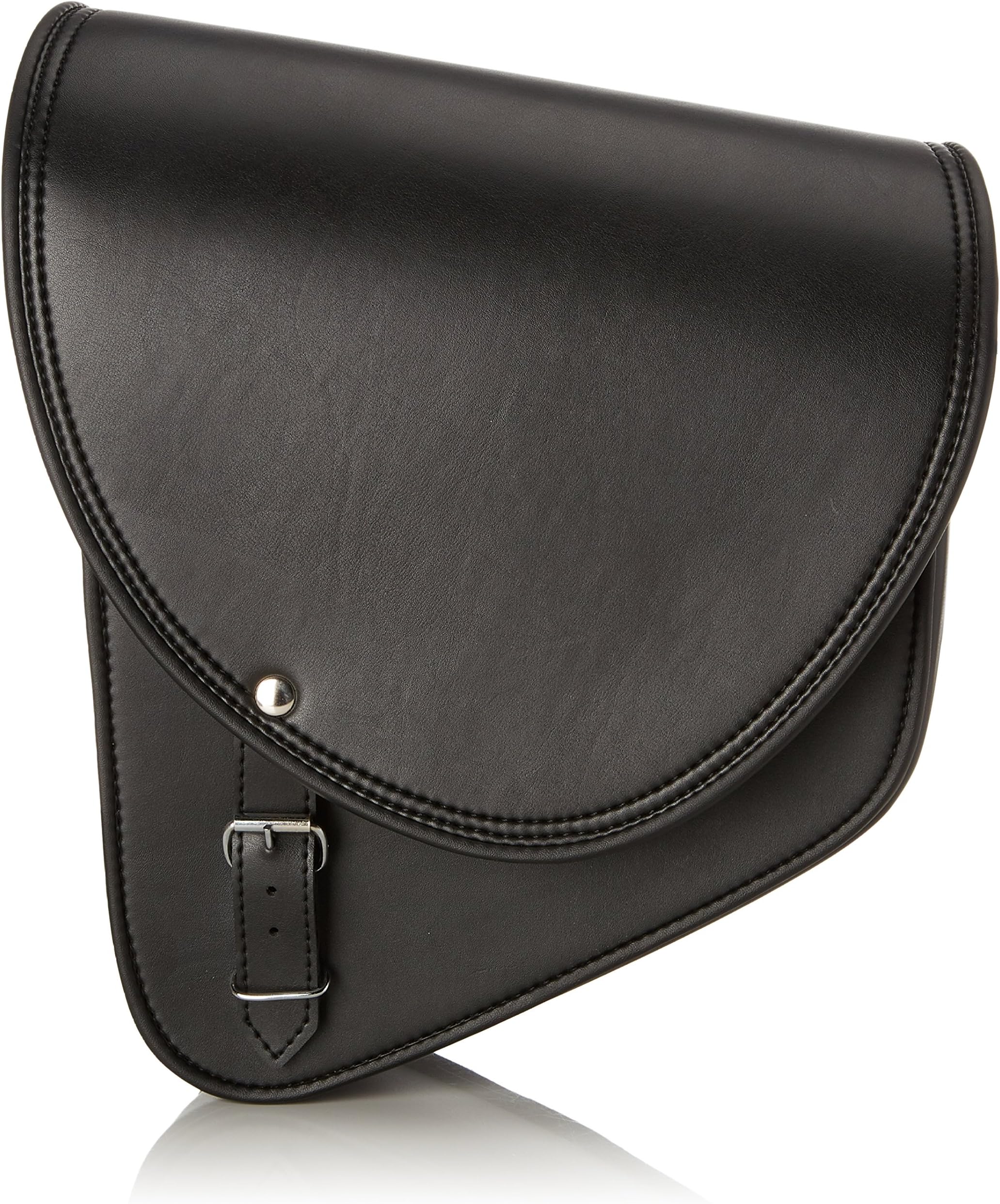 AP0005N Left Side Barcelona Model Leather Saddlebag for Harley Davidson Sportster/Kawasaki Vulcan S