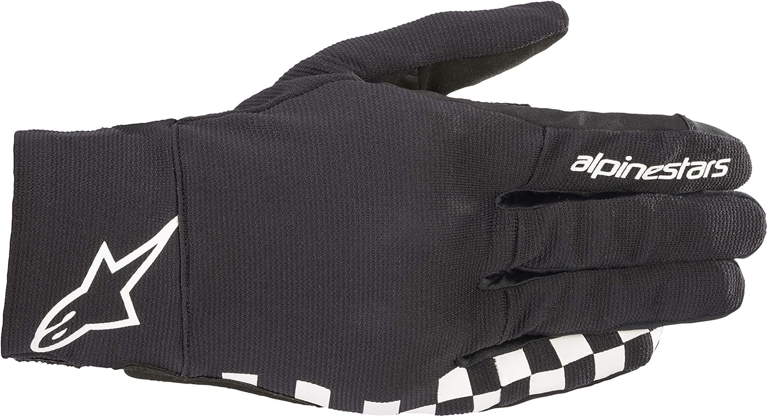 Alpinestars Men's Reef Motorcycle Riding Glove, Black/White, 2X-Large