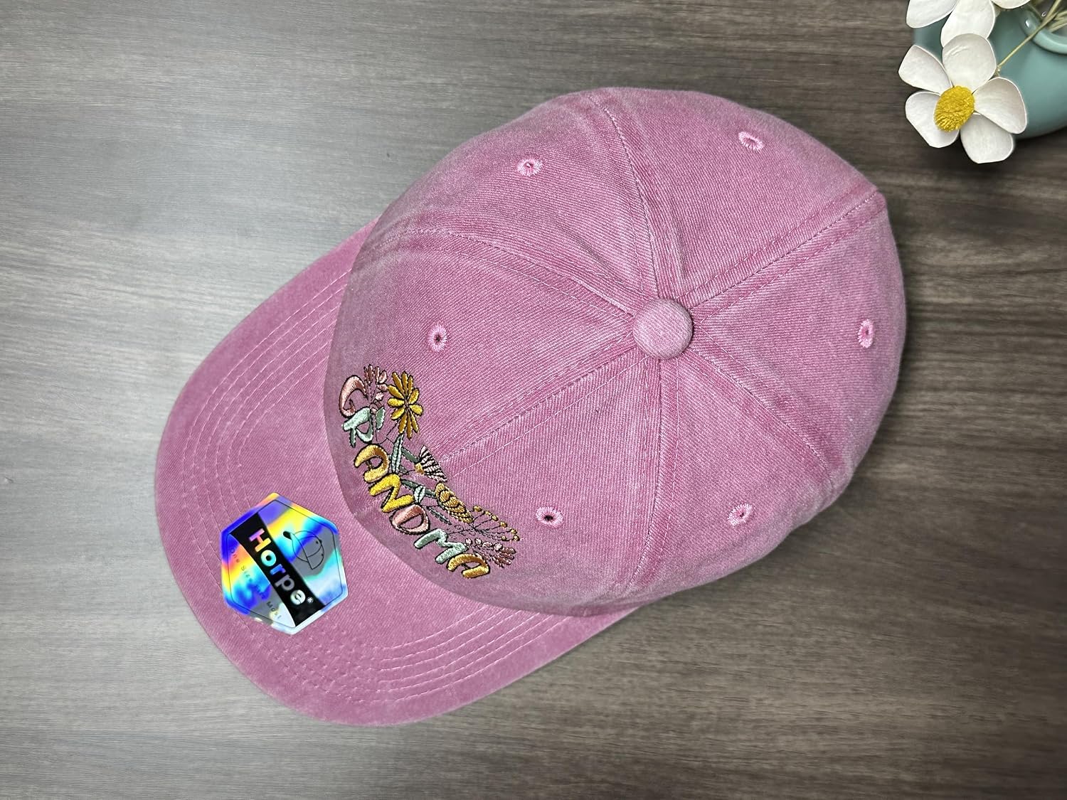 Embroidered Adjustable Baseball Hat for Men Women, Washed Cotton | Premium Embroidery Design, Adjustable Metal Buckle Closure, Simple Lifestyle Wear