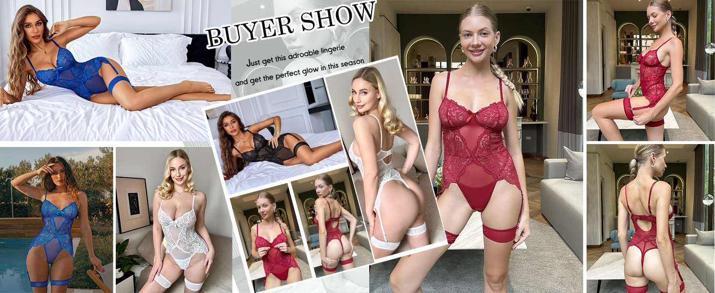 Watch sexy lingerie show on Amazon Live