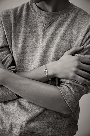 Bent Nail Chain Bracelet
