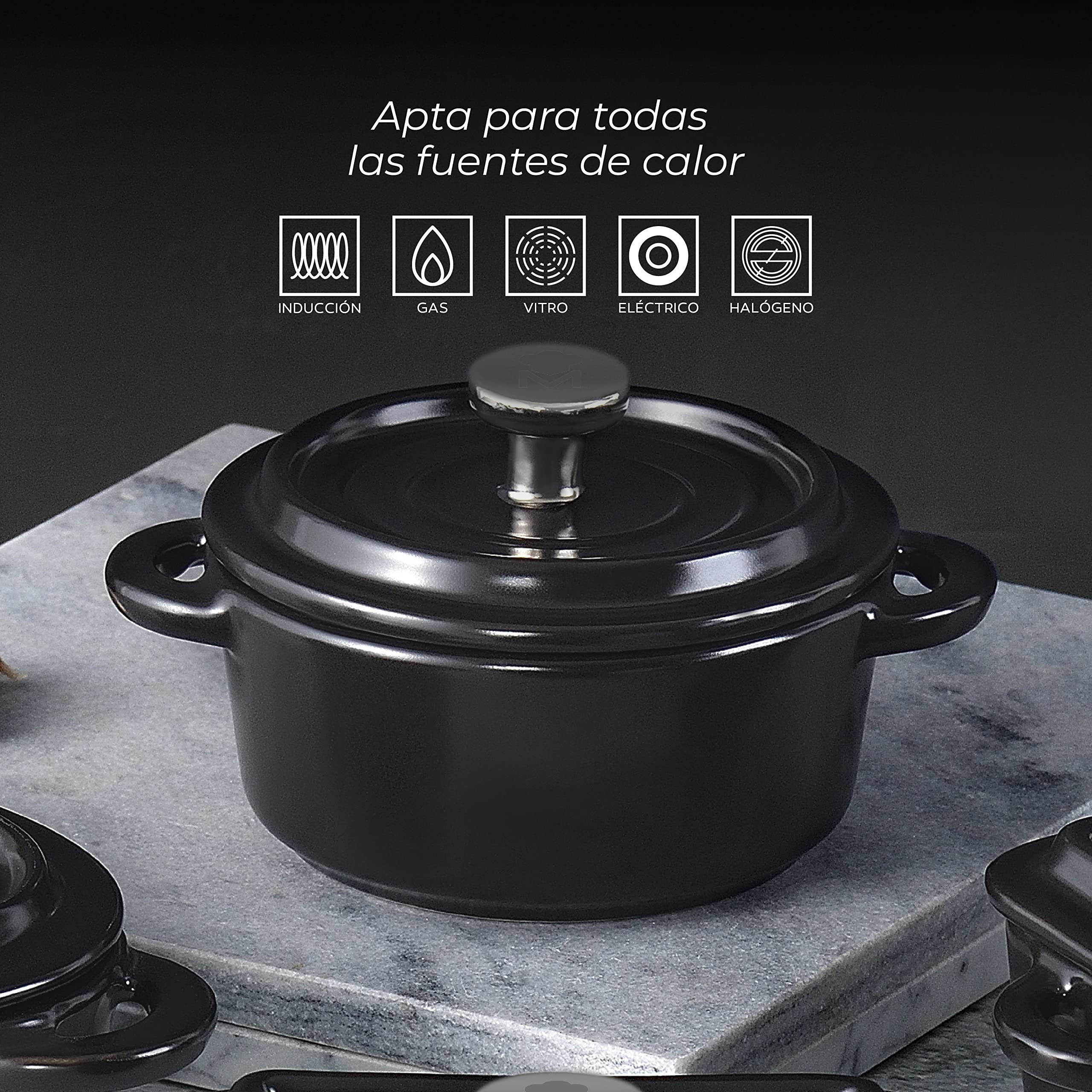 Casserole Masterpro Noir Aluminium à Prix Casserole Masterpro Noir Aluminium à Prix
