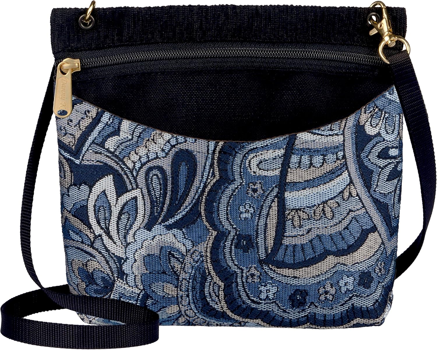 Danny K. Women's Tapestry Bag Shoulder Handbag, Sugaree Purse Handmade in the USA