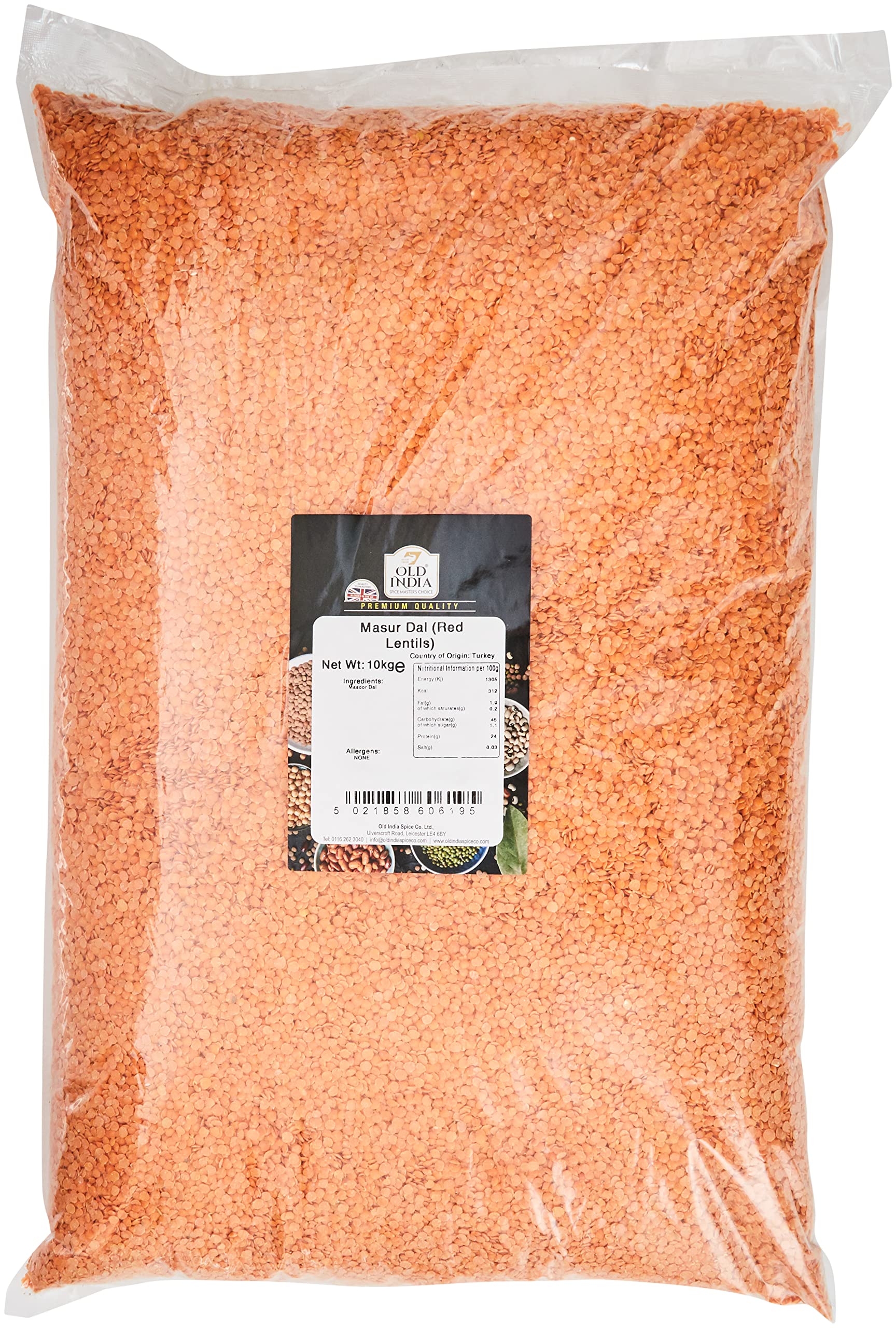 Old India Masur Dal (Red Lentils) 10kg