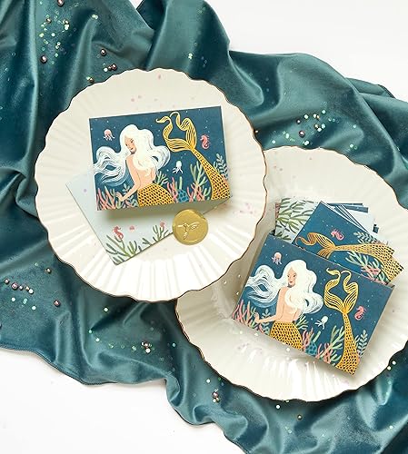 Miniatura 15 de Papyrus Tarjetas en blanco con sobres, vida marina (20 unidades)