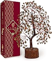 Vista 33 de KARMAPLEDGE Árbol de la vida de cristales curativos para energía positiva, protección y buena suerte, dinero, decoración de Feng Shui