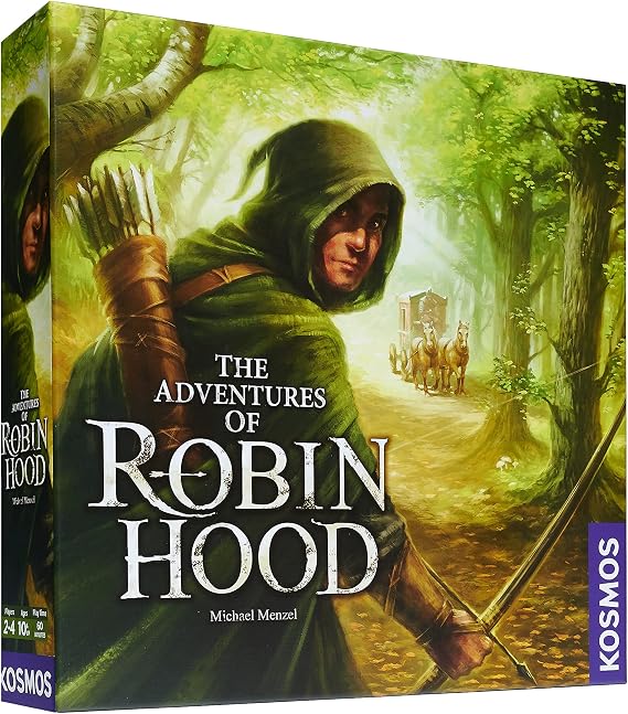 Thames & Kosmos The Adventures of Robin Hood | Cooperative Story-Driven Family Board Game | Free-Movement Mechanic | 24 Players | Ages 10+ | By Michael Menzel