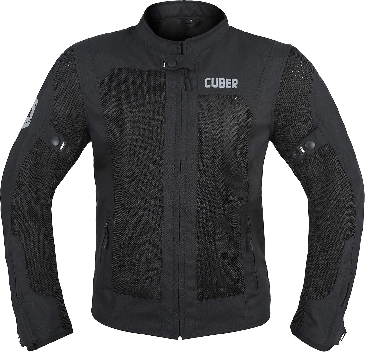 Cuber Motorcycle Mesh Jacket Riding Air Biker Jacket CE Armored Breathable Summer Motorbike Jacket Men : Automotive