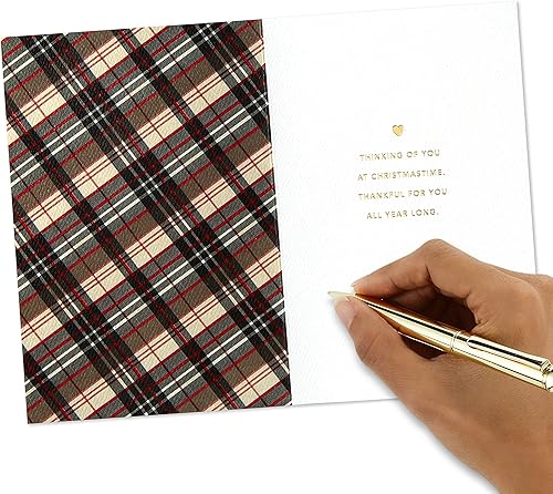 Miniatura 5 de Hallmark Signature - Tarjeta de Navidad (Agradecido Todo el Año)