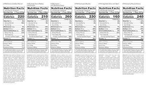 Miniatura 8 de HMR Deliciosas cenas - Paquete de comida para almuerzo o cena preenvasada para apoyar la pérdida de peso  Paquete de 6 comidas listas para comer