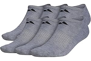 Men's grey no show socks with Arch Compression