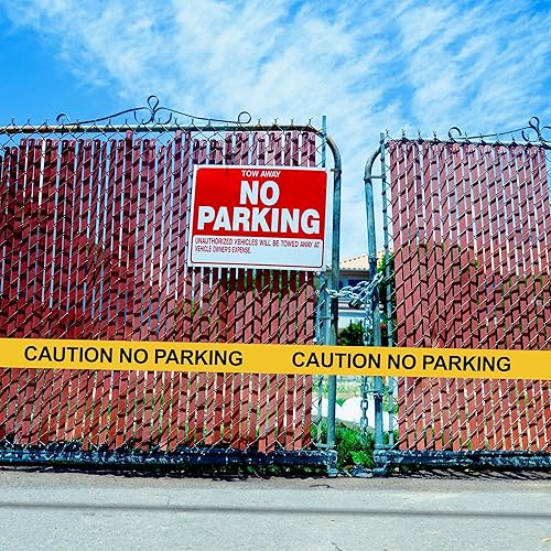 Miniatura 67 de Cinta amarilla brillante de precaución 3 x 1000 impresa en negro contrastante, 3 pulgadas. Ancha para la máxima legibilidad. Diseño resistente.