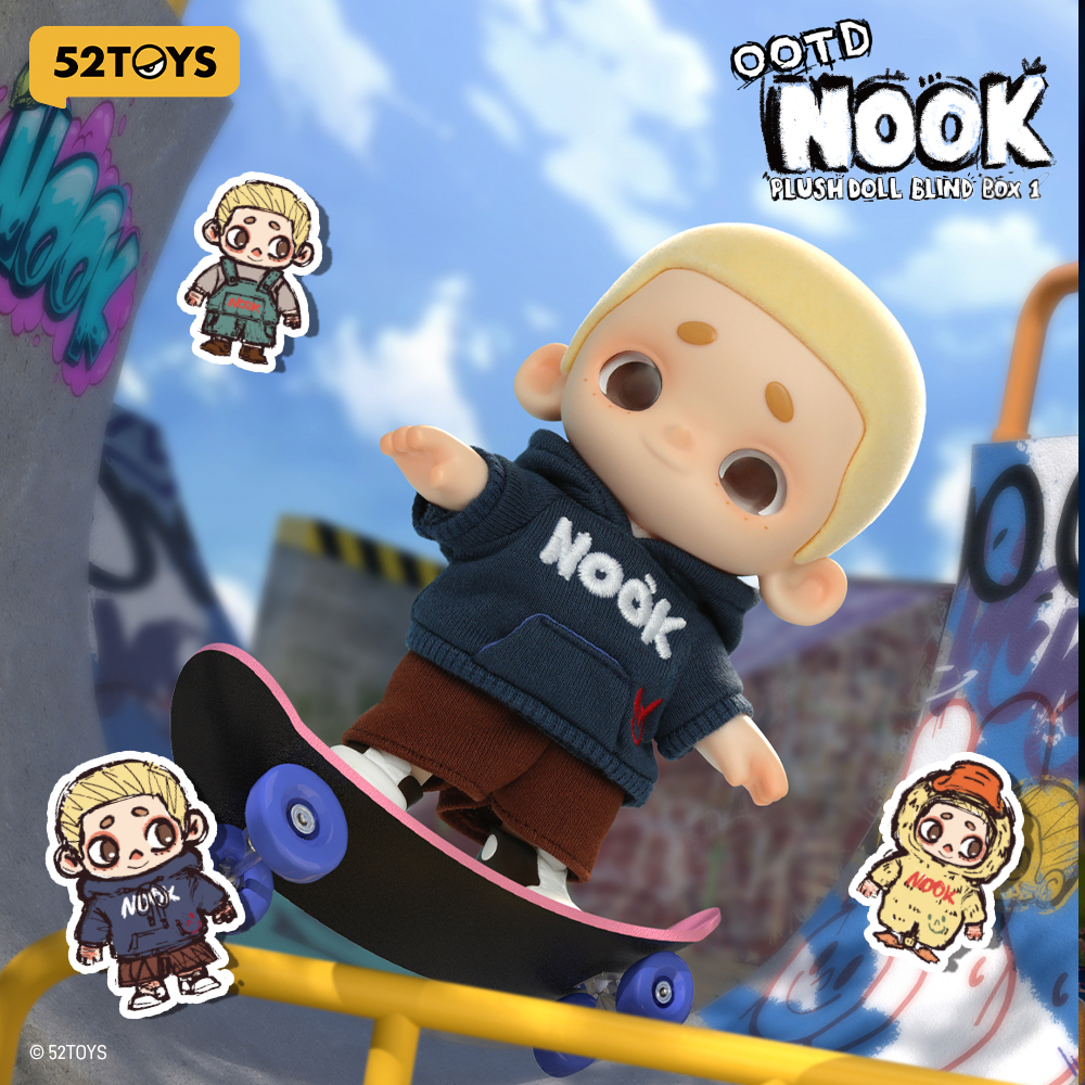 Amazon | 52TOYS BLINDBOX NOOK(ヌーク) ぬいぐるみ ブラインド